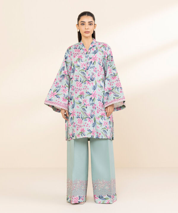 2 Piece - Embroidered Lawn Suit - 0U2TEDY25V06