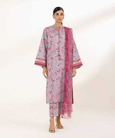 Lawn '24 - 3 Piece - Printed Lawn Suit 0U3Pdy24V115