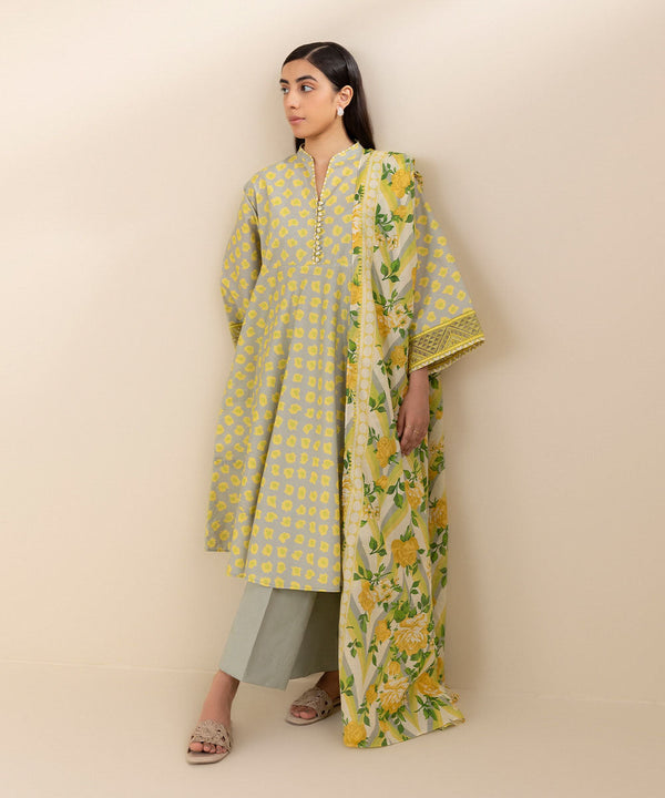 3 Piece - Embroidered Lawn Suit-0U3Pdy24V426