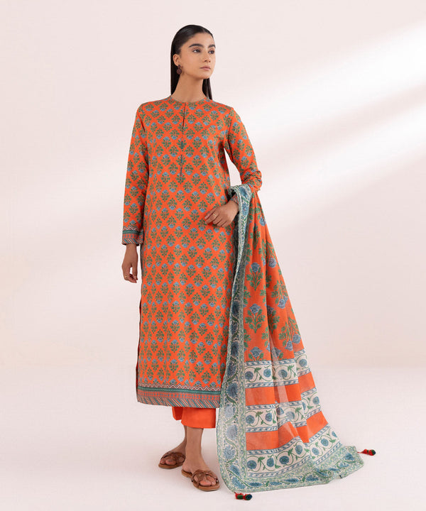 3 Piece - Printed Lawn Suit-0U3Pdy24V446