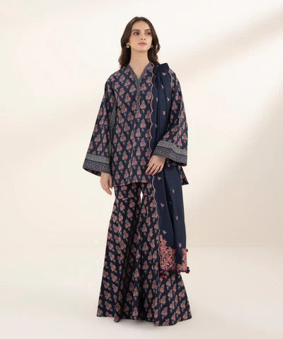 Lawn '24 - 3 Piece - Embroidered Lawn Suit 0U3Pedy24V13