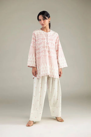 Basics: Style Swap '26 - Floral Pink Kurta - 1-26-311-A-A1