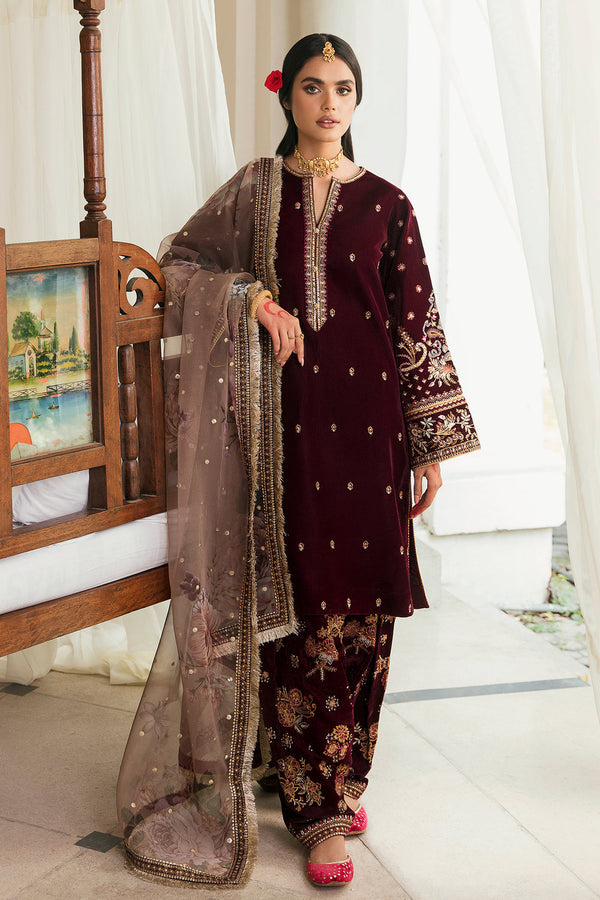 Festive - Embroidered Velvet Uf-250 (RTS)