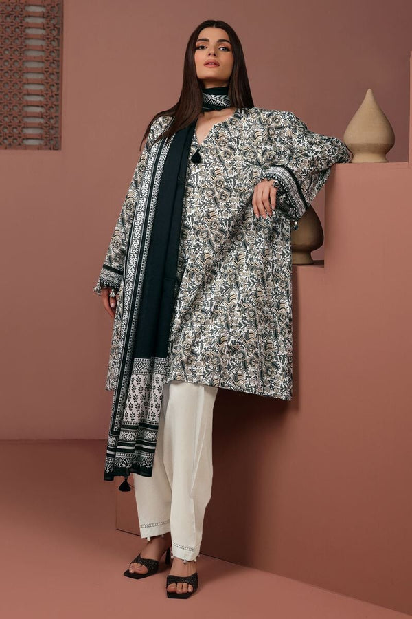 Essentials '24 3 Piece | Top Dupatta-11-Ala240501-1