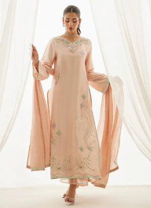 Luxe Pret '25 - Corvina Shirt And Dupatta