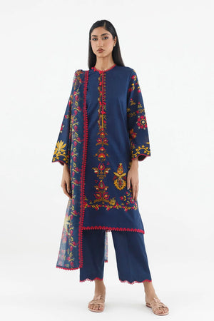New In '26 - Stitched Printed Lawn Suit - SS26MHY202AP3