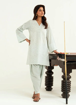Spring Pret '26 - Embroidered CO-ORD Set | 14473/401/353