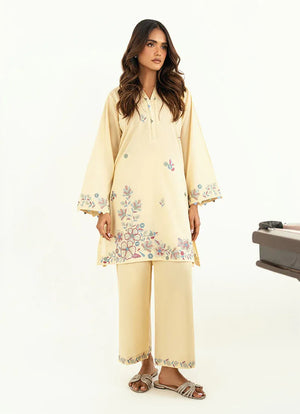 Spring Pret '26 - Embroidered CO-ORD Set | 14684/401/501