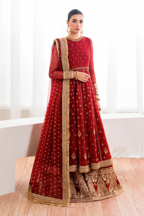 Baroque Formal '25 - EMBROIDERED CHIFFON F-688