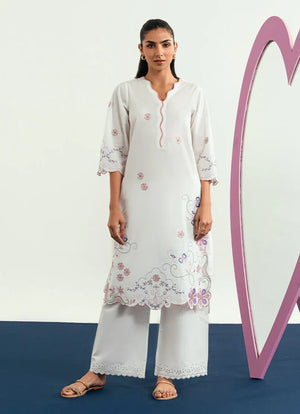 Spring Pret '26 - Embroidered Kurta | 15381/401/105