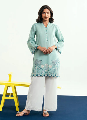 Spring Pret '26 - Embroidered Kurta | 15481/401/354