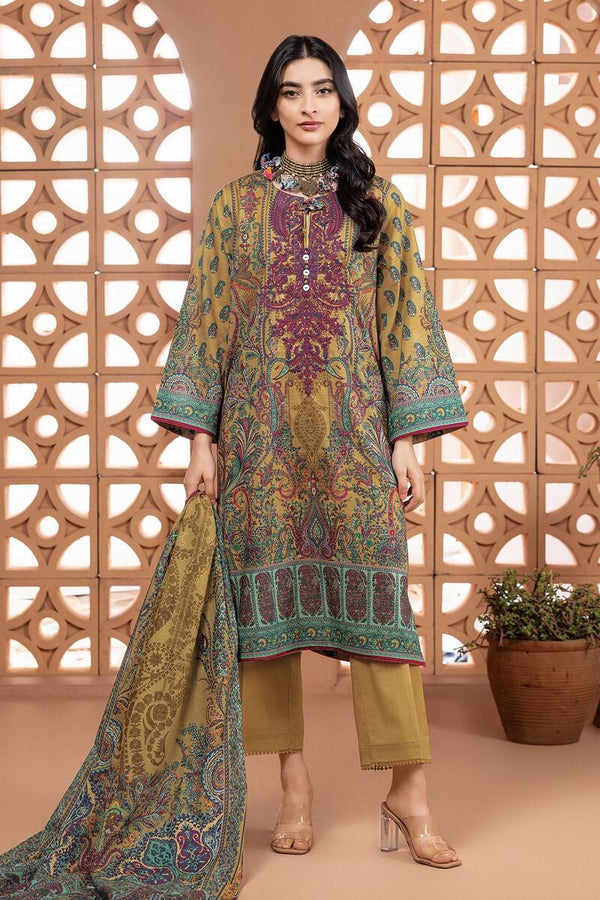 Essentials '24 3 Piece | Top Dupatta-16-Bme24060