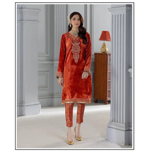 Noor Velvets - Red