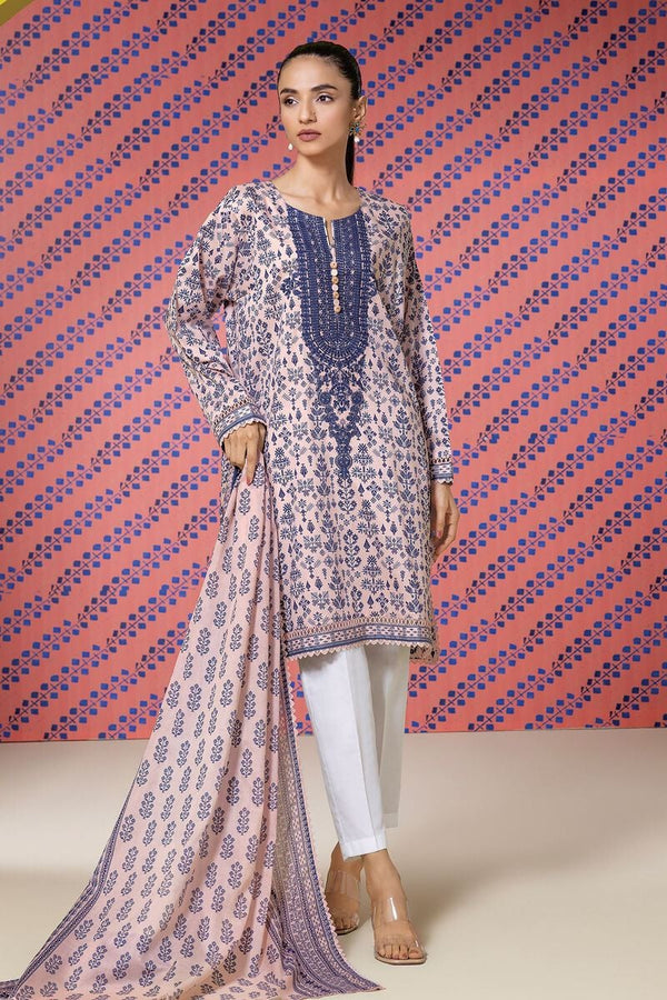 Essentials '24 2 Piece | Top Dupatta-Mla240311-1