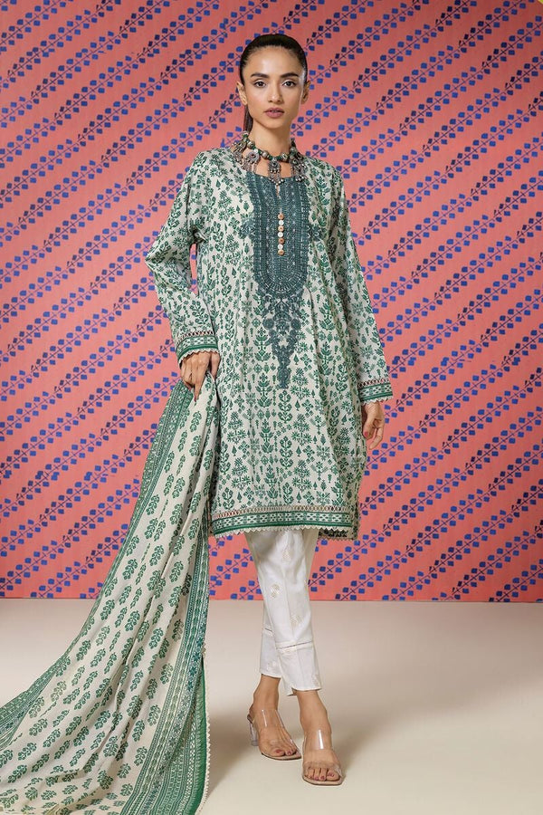 Essentials '24 2 Piece | Top Dupatta-Mla240311