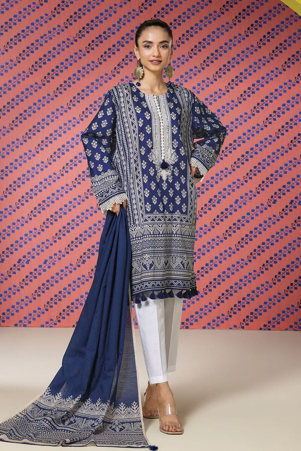 Essentials '24 2 Piece | Top Dupatta-Mla240312