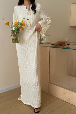 Spring Summer '25 - Lisbon Maxi Dress with textured details