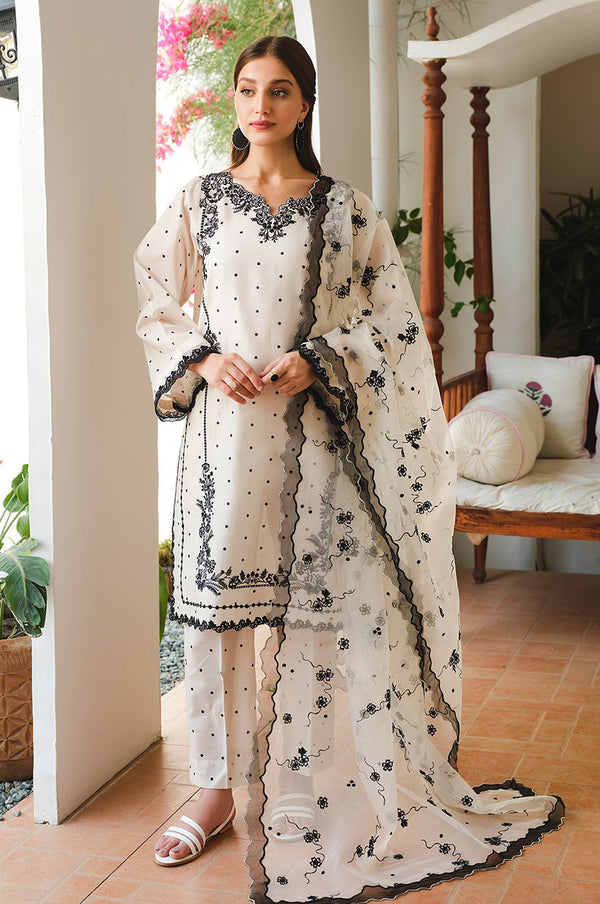 Summer '24 - Embroidered Printed Lawn Uf-649