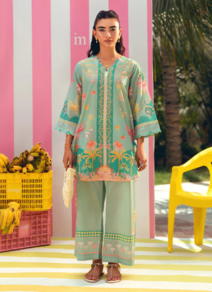 The Print Escape '26 - Printed Solid CO-ORD Set 15937/201/351