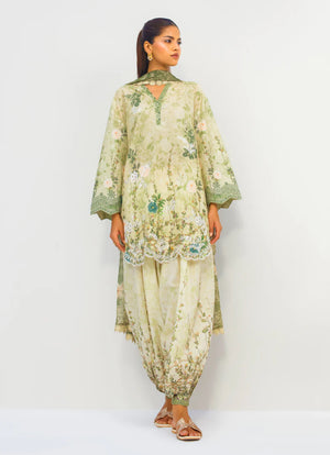 IM Print '26 - Printed Embroidered 3 PC Suit - 15989/201/367