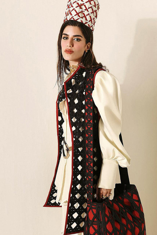 Shah RTW'24 - Ebony Jacket (SRW-17)