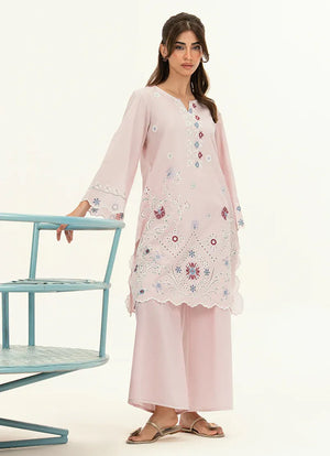 Spring Pret '26 - Embroidered CO-ORD Set | 14676/401/421