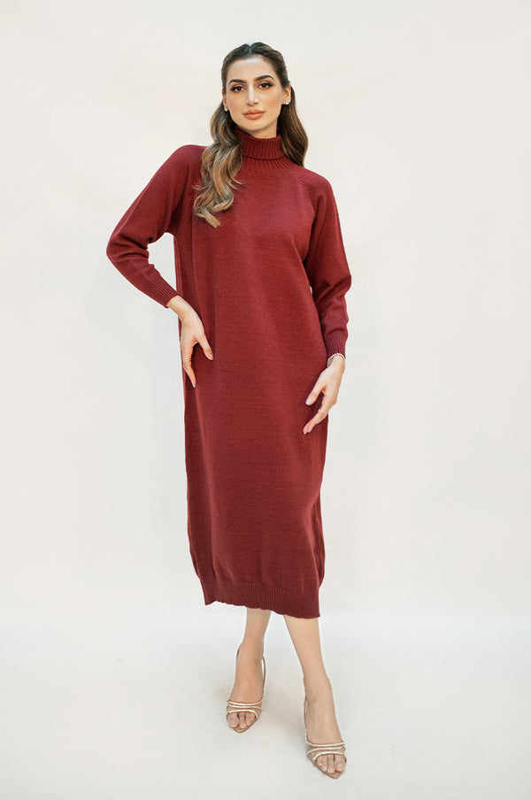 Autumn Winter '24 - Lia Wine Dress