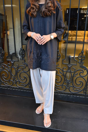Eid ul Fitr Luxury Pret '26 - Navy Russet Set