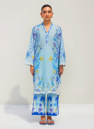 IM Print '26 - Printed Embroidered CO-ORD Set - 16132/201/586