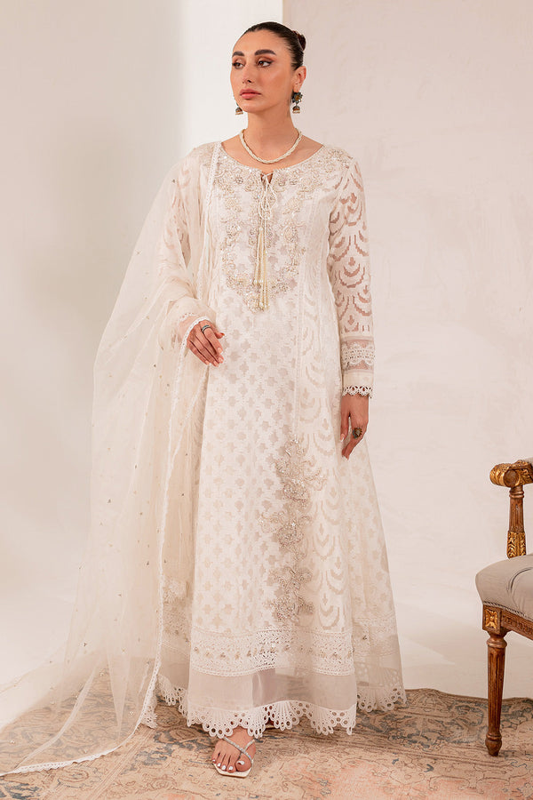 Sia Luxury Formals '23 - White Lacy Kalidar (D-01)