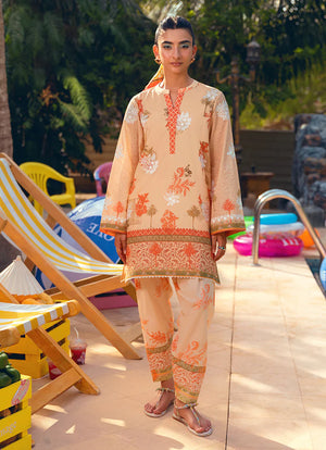 The Print Escape '26 - Printed Embroidered CO-ORD Set 16051/201/531