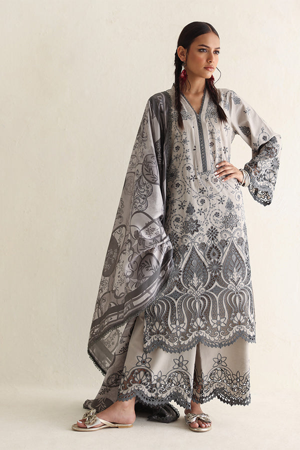 Selene '24 - 3 Pc Embroidered Suit