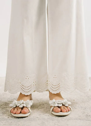 Bottoms '26 - Embroidered Izaar Pant | 15785/101/101