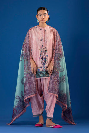 Mahay Summer '26 Vol 4 - Unstitched Printed 3 Piece Lawn Suit | H264-003A-3AG