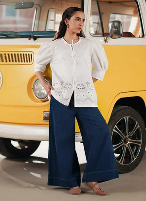 Miss Image Western Edit '26 Embroidered Shirt | 14702/351/101