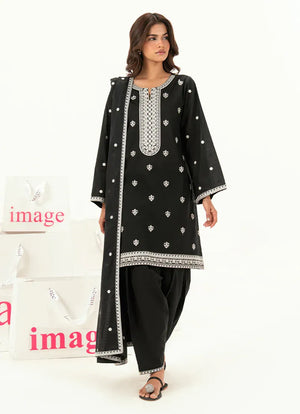 Spring Pret '26 - Embroidered 3 PC Suit | 15299/601/201