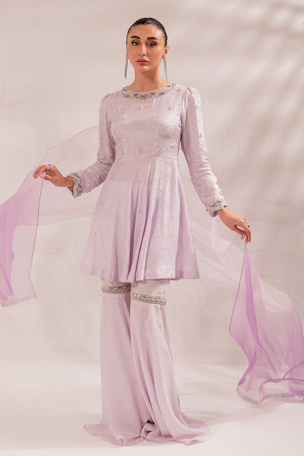 Sia Luxury Formals '23 - Lilac Gharara Set (D-10)