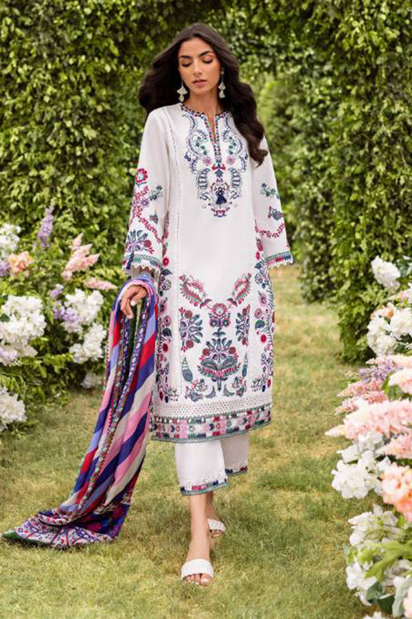 Lawn Vol 2 Stitched '24 - Suzani A - (Option 2) - Stitched