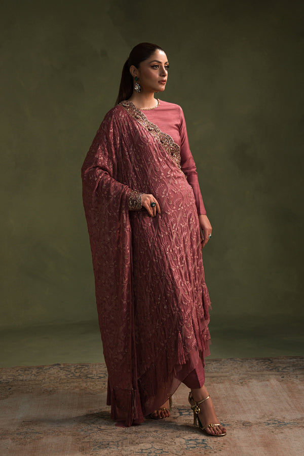 Ammara Khan Jade '24 - GLAM ASYMMETRICAL BEADED DESIGN (D-06)