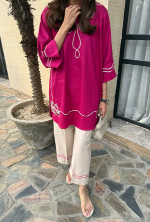 Eid ul Fitr Embroidered Pret '26 - ⁠⁠Mia Set