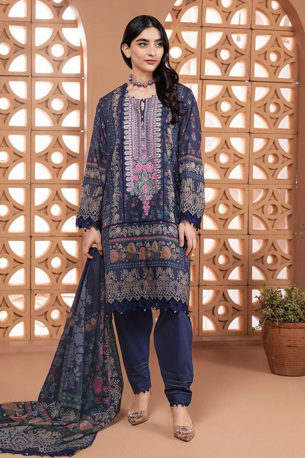 Essentials '24 3 Piece | Top Dupatta-22-Bme24052