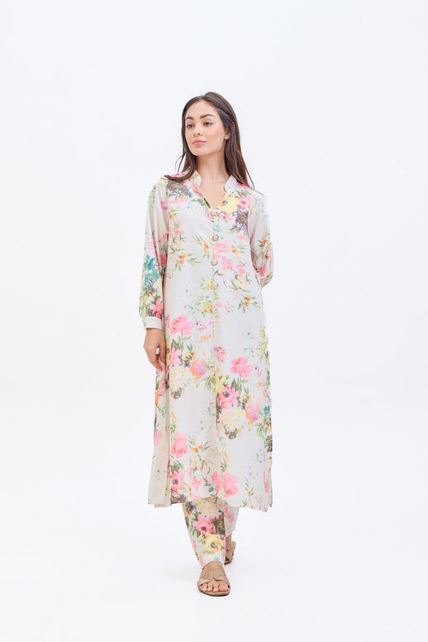 Spring Summer 24 - Alize Two Piece Floral Suit