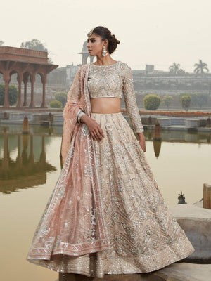 Bridal Couture - Choli W/ Lehenga & Dupatta