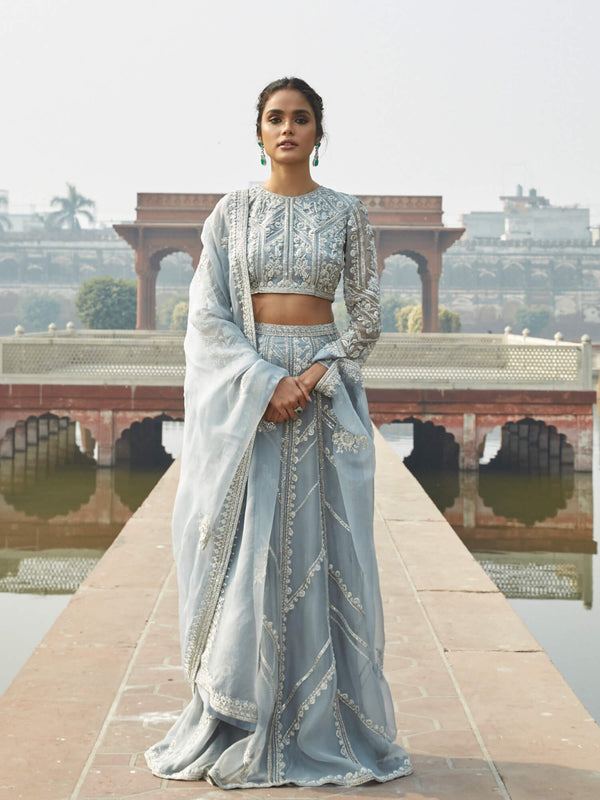 Bridal Couture - Choli W/ Lehenga & Dupatta