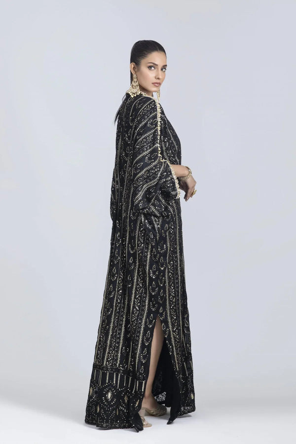 Kaftans - Kf-15392-Black