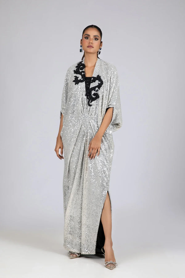 Kaftans - Kf-15650-Silver