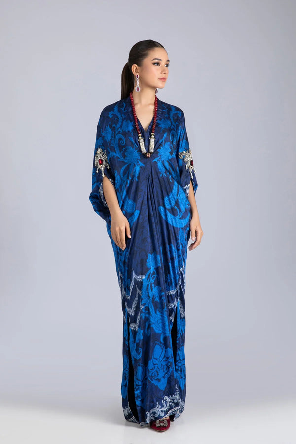 Kaftans - Kf-15618-Blue