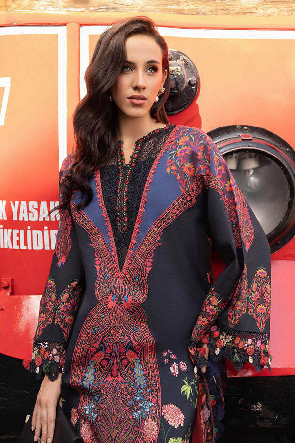 M Print'24 - 3 Piece Unstitched Printed Cambric Suit | MPT-2304-B