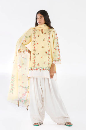 Eid Edit '26 - Stitched Printed Viscose Shirt+ Dupatta | SS26BSP160P2D