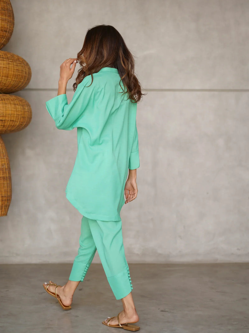 Sak Atelier - Mint Skinny Set – Nainpreet - The Collective